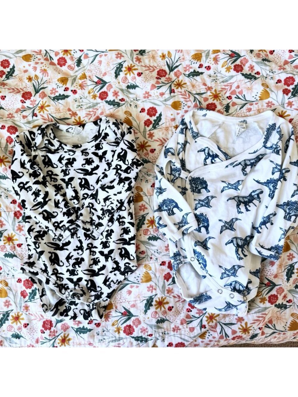 Kate Quinn baby boy bodysuit bundle 18-24 months Organic cotton